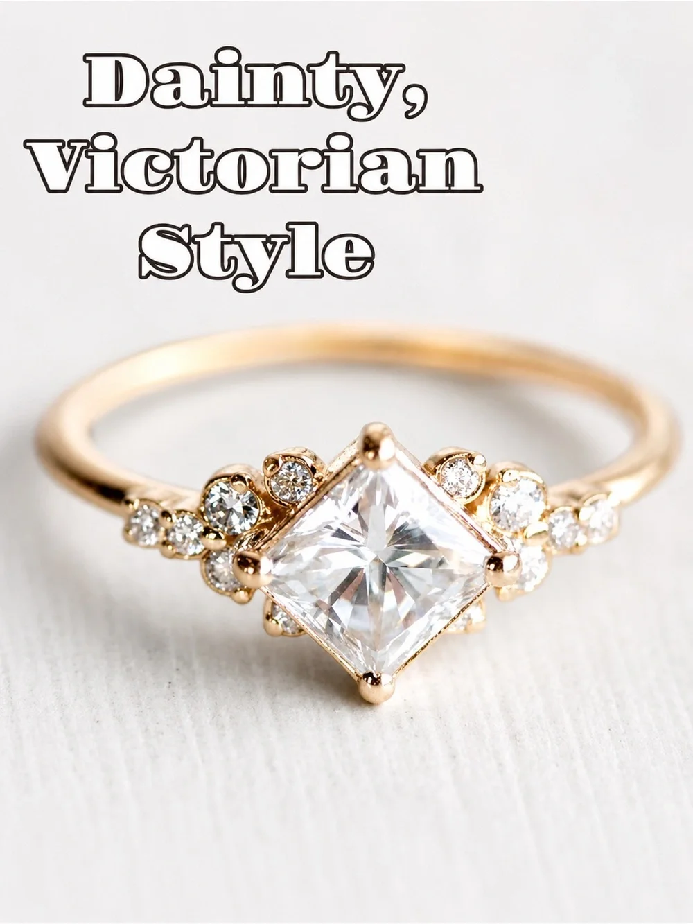 ❤️Host Pick-Darling Victorian Stacker Ring - Dainty Ring Thin Band High-Quality